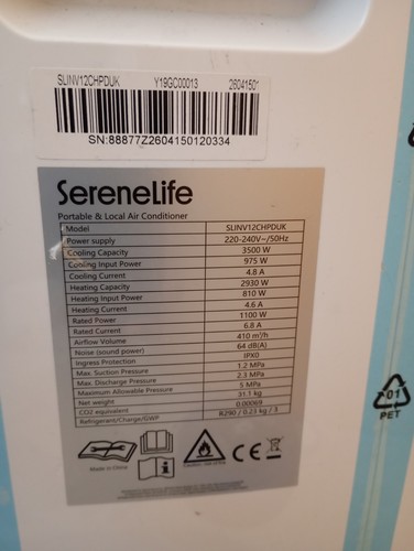 Serenelife 12000btu - serenelife,