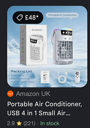 Portable air conditioner - portable,