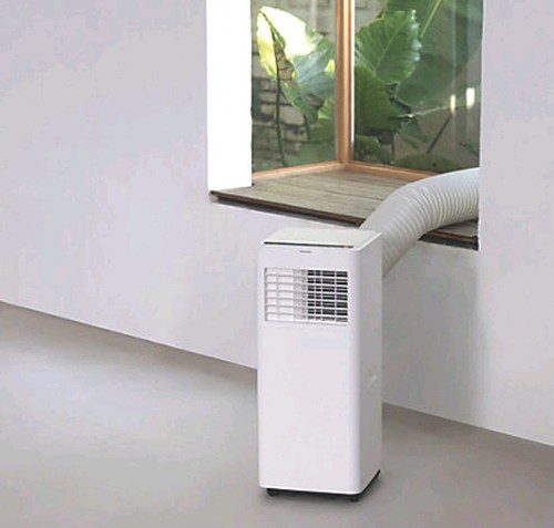 Air conditioning unit white - conditioning,