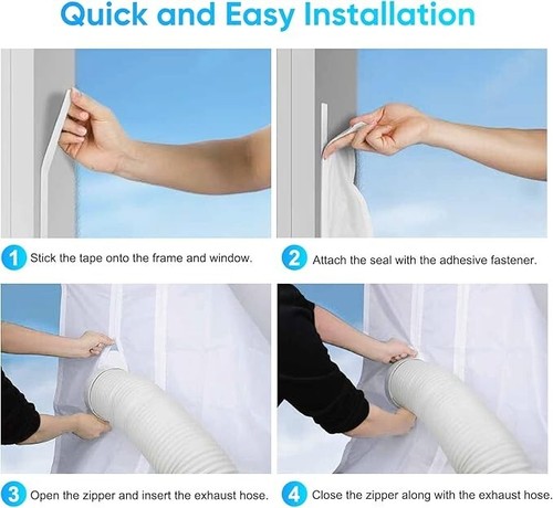 Kgogo window seal for portable - kgogo,
