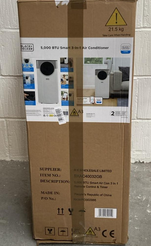 Black decker 5000 btu - btu, smart