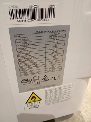 Serenelife slpac7uk 7000 btu - slpac7uk,