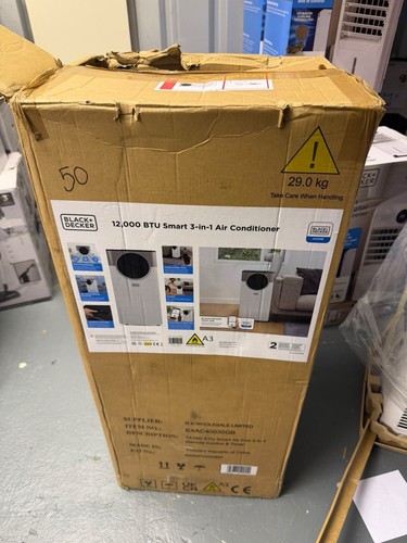 Black decker 12000 btu - 12000, smart
